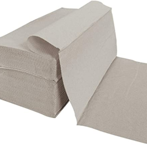 Falthandtücher 1-lagig, natur mit zz-falz, 25x23cm, 5.000 Blatt Karton